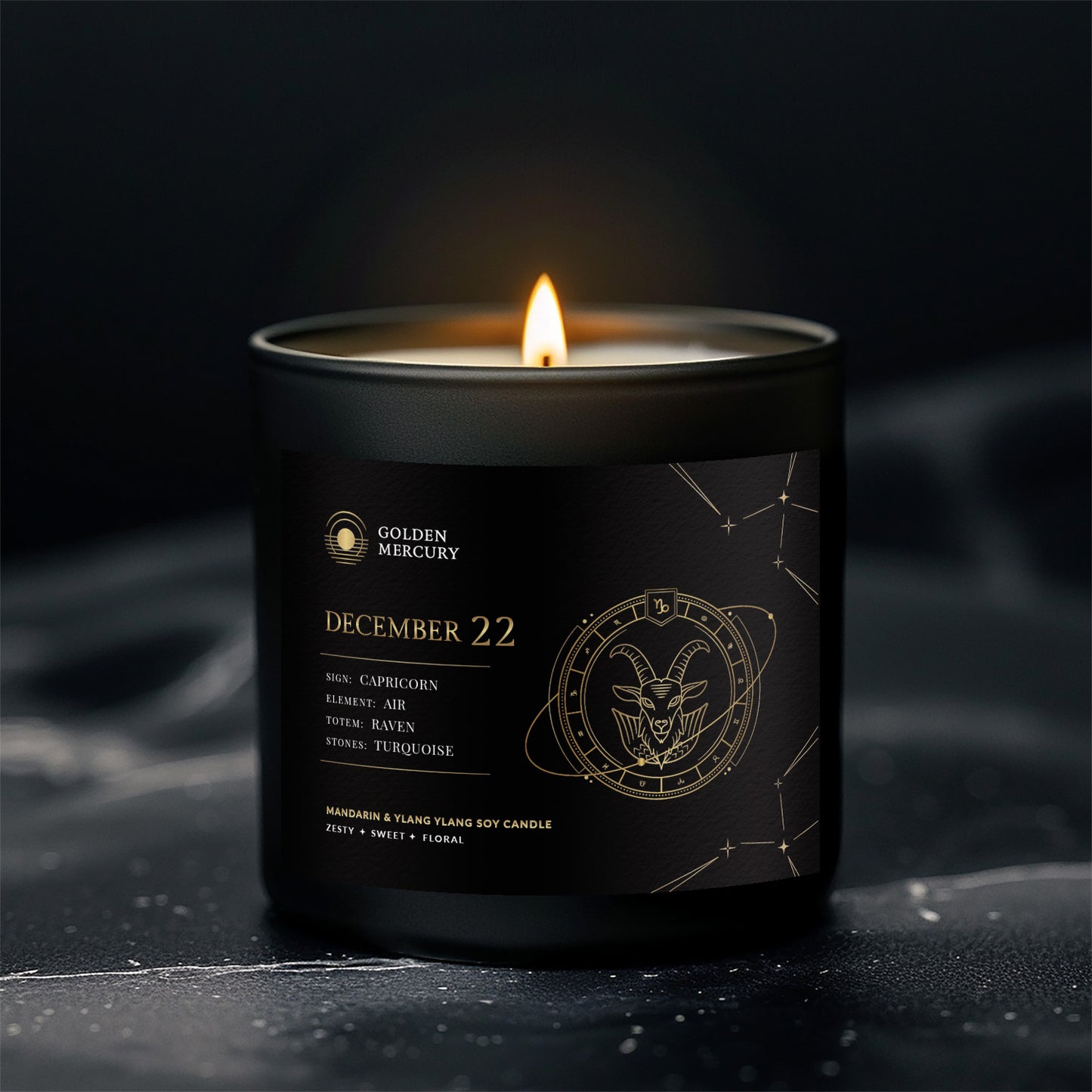 Capricorn Birthdate Candle