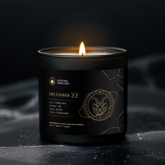 Capricorn Birthdate Candle