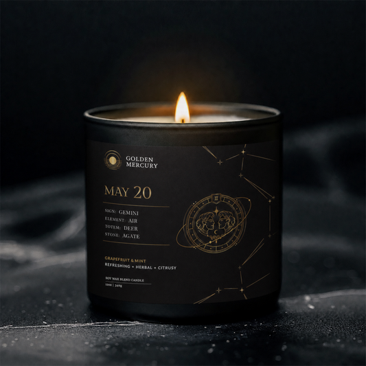 Gemini Birthdate Candle