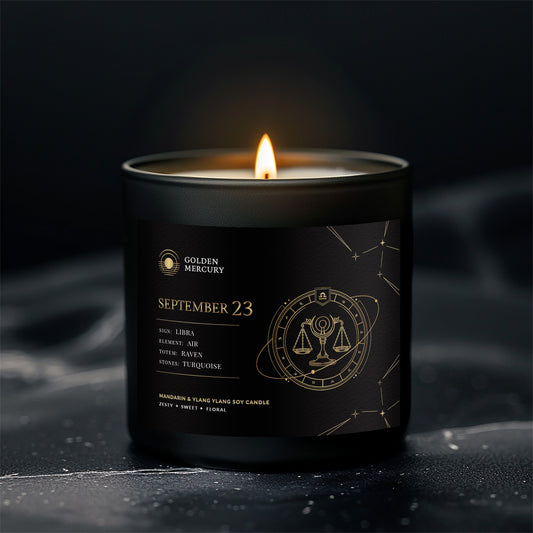 Libra Birthdate Candle